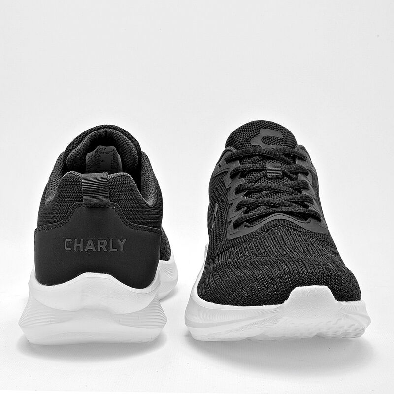 Charly Tenis Deportivos Para Ni&ntilde;o Negro Cod 131... image number null