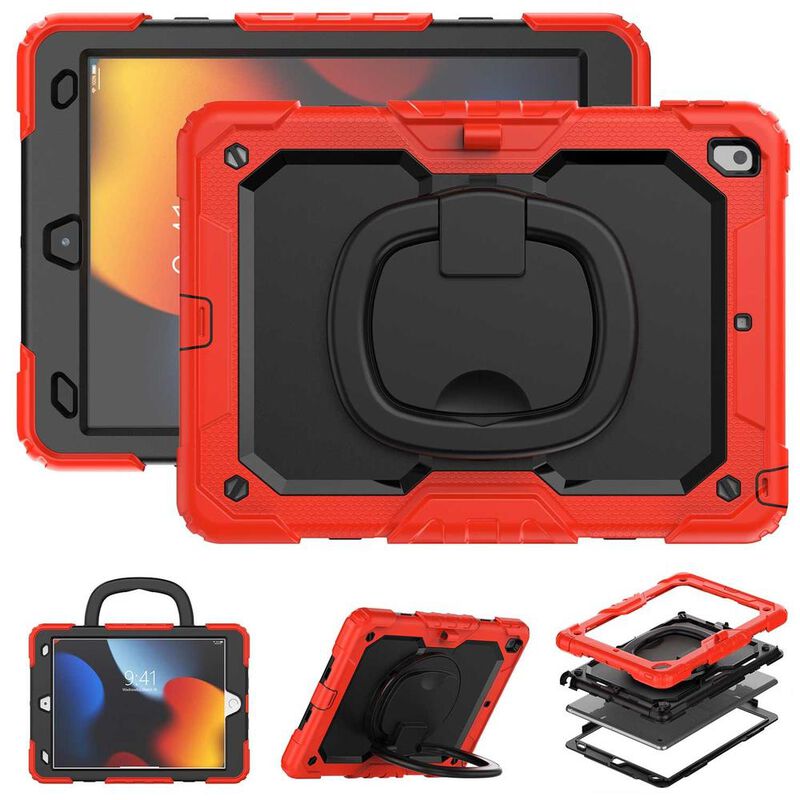 Funda TEKKU HandleD uso rudo para iPad 9 iPad 8... image number null