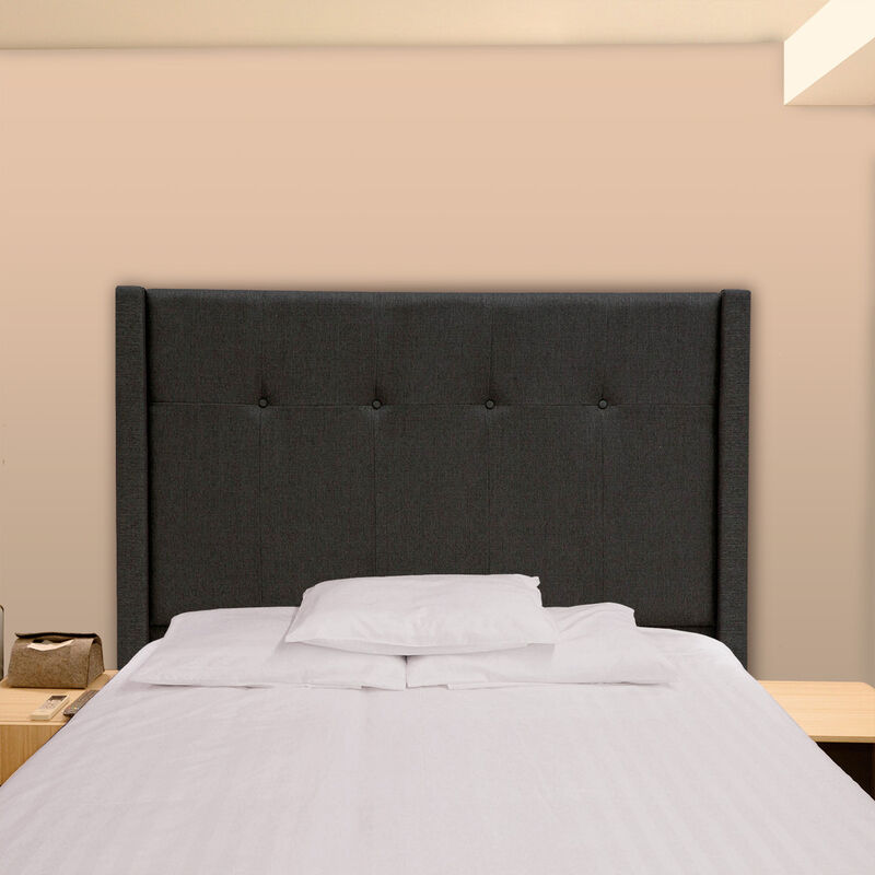 Cabecera King Size Dicasa Toledo Gris Carbon image number null