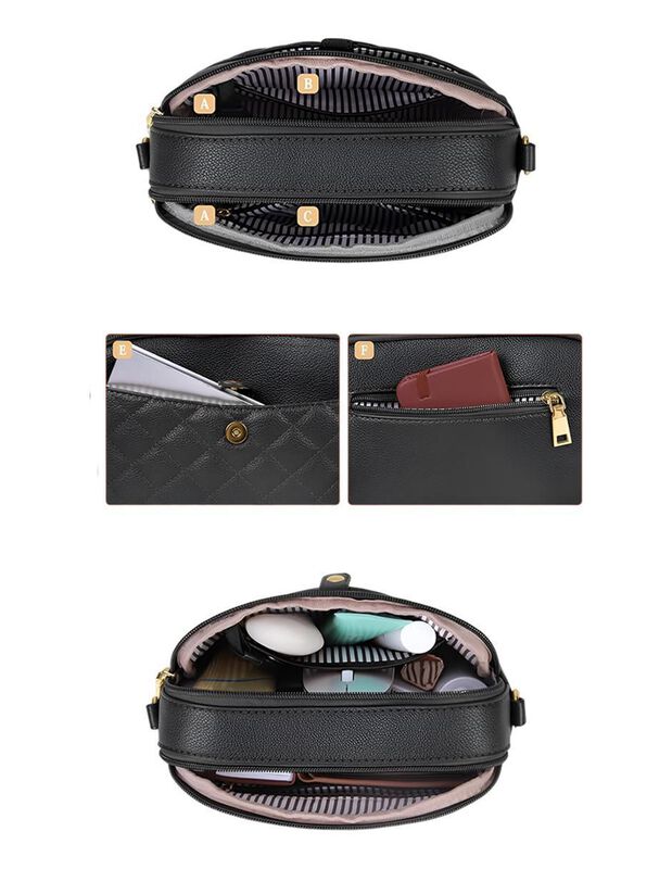 Bolsa Crossbody Pink Brule Crosschic Para Mujer image number null