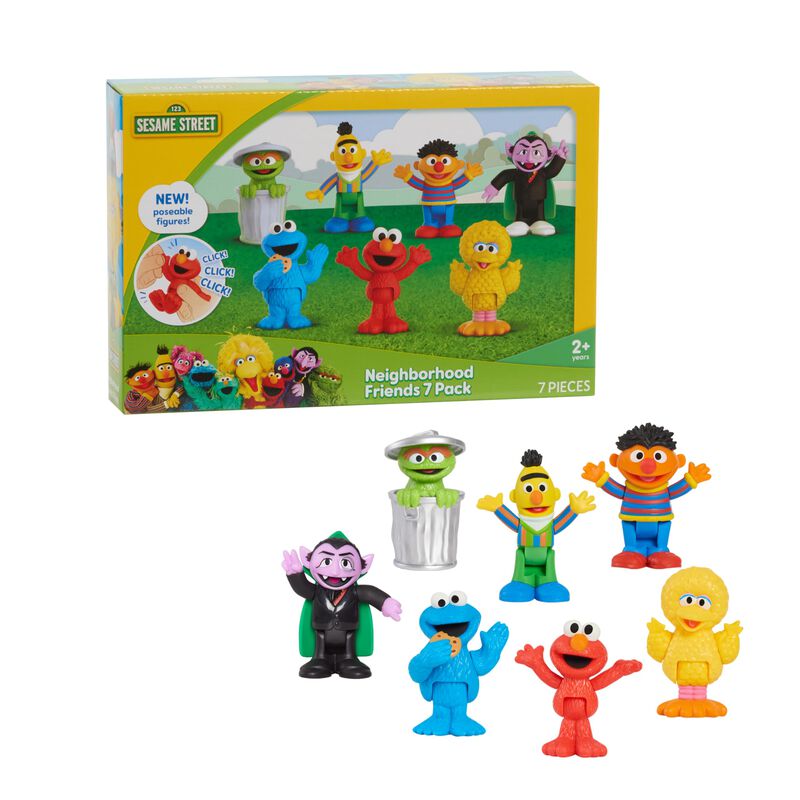 Figuras De Juguete Just Play Sesame Street Neig... image number null