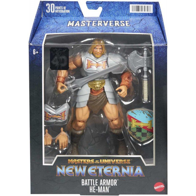Figura Battle Armor He-Man New Eternia Masters ... image number null