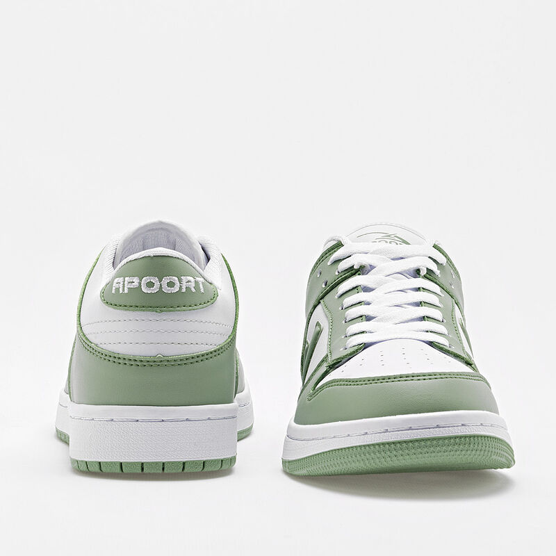 Apoort Tenis urbano para mujer blanco verde BAJ... image number null