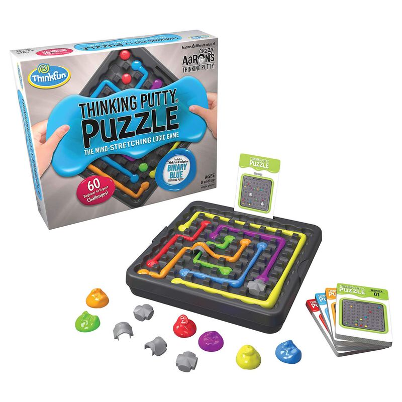 Puzzle Thinkfun & Crazy Aaron's Thinking Putty ... image number null