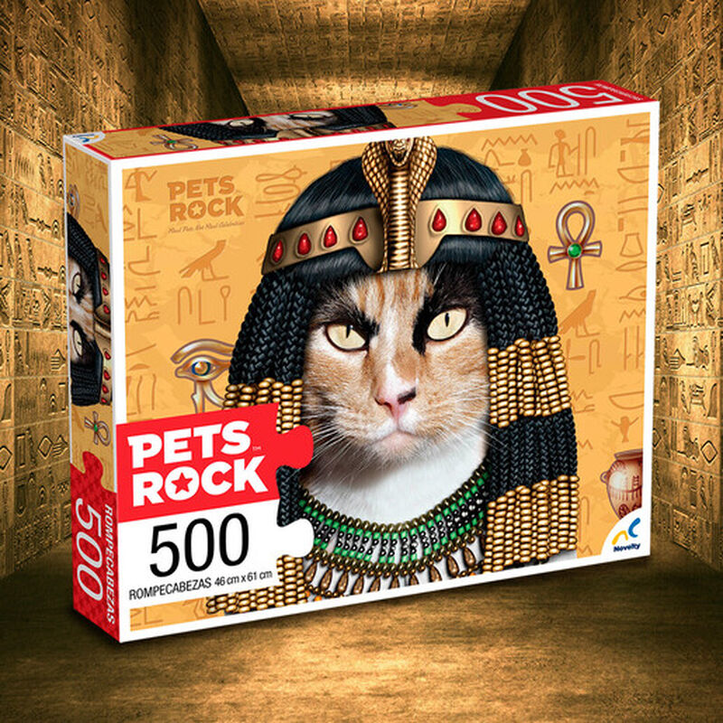 NOVELTY Rompecabezas Coleccionable Pets Rock Me... image number null