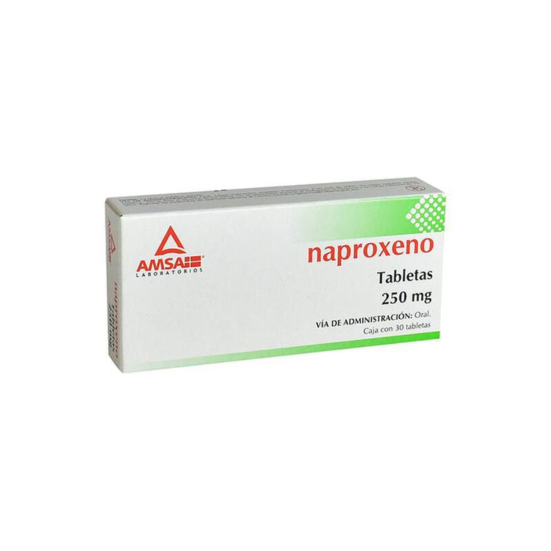 Naproxeno 250mg Caja Con 30 Tabletas image number null