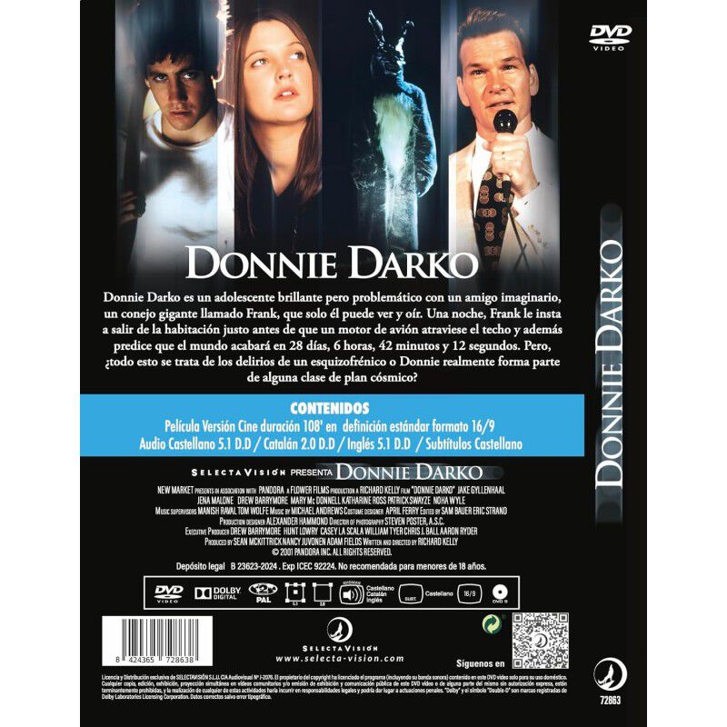 Donnie Darko [dvd] (2001) image number null