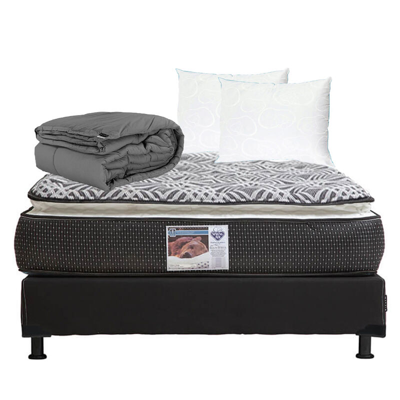 Colch&oacute;n Queen Size Spring Air Omega+ Box Dicasa... image number null