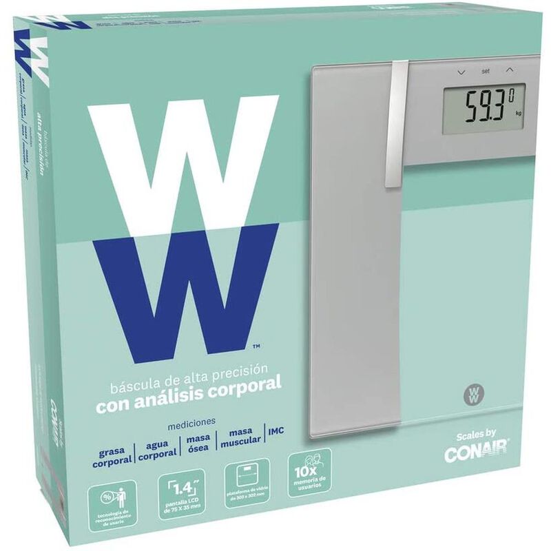 Báscula Digital Personal Control Peso Conair Gy... image number null