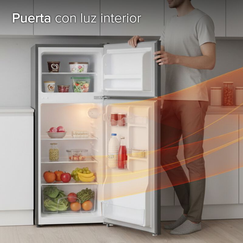 Refrigerador Frigobar 4.4 Pies 125l White Westi... image number null