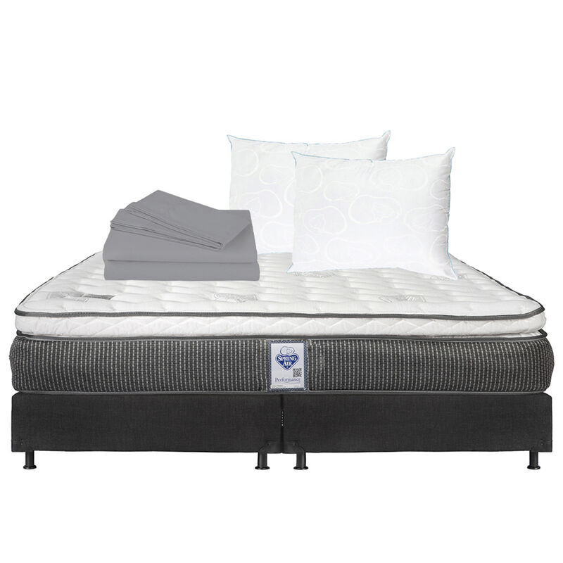 Colch&oacute;n King Size Spring Air Phantom + Box Dica... image number null