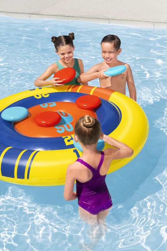 Juego Inflable de Lanzar Frizbe al Circulo para... image number null