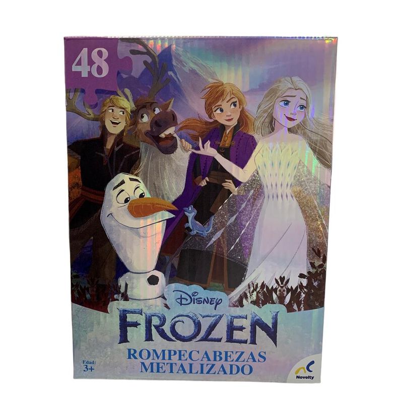 Rompecabezas Frozen 48 Piezas Metalizado image number null