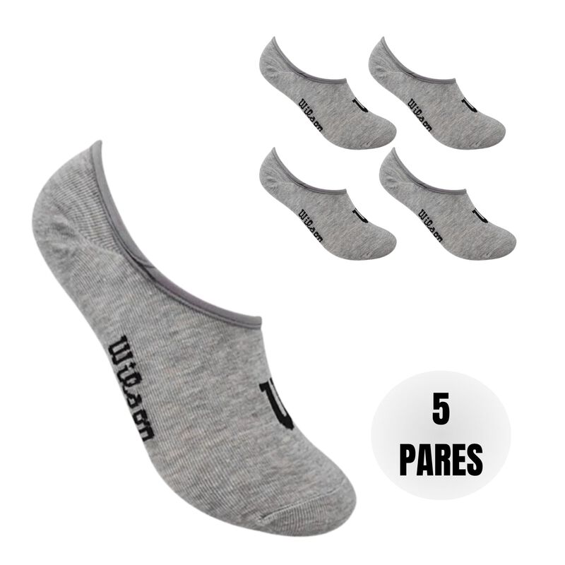 Wilson 5 Pares de Liner para Hombre, Color Jasp... image number null