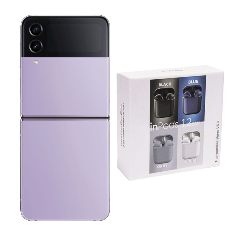 Galaxy Z Flip 4 128GB Morado Reacondicionado + ... image number null