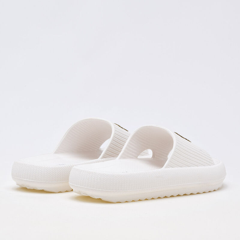 Moramora Sandalia para mujer blanco plata image number null