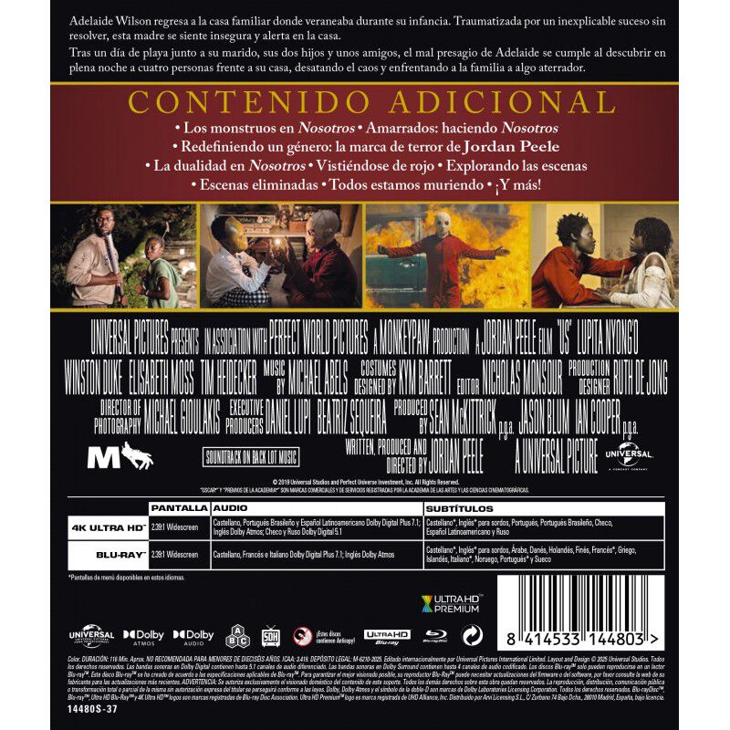Nosotros [4K UHD, Blu-ray] (2019) Us image number null