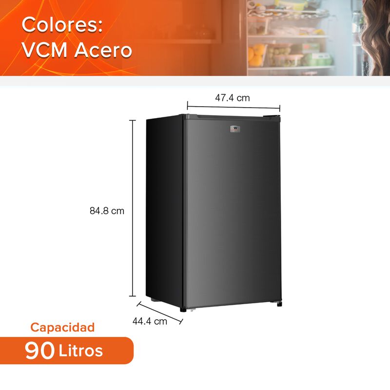Refrigerador Frigobar 3 Pies 90l White Westingh... image number null