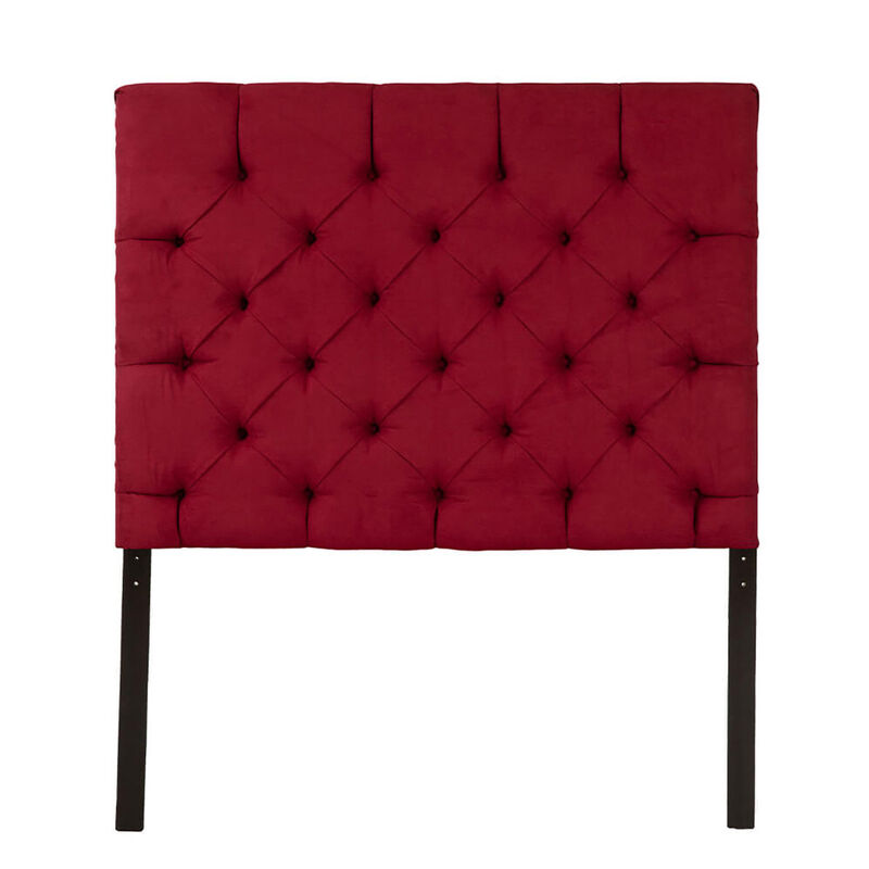 Cabecera Matrimonial Dicasa Dublin Rojo image number null