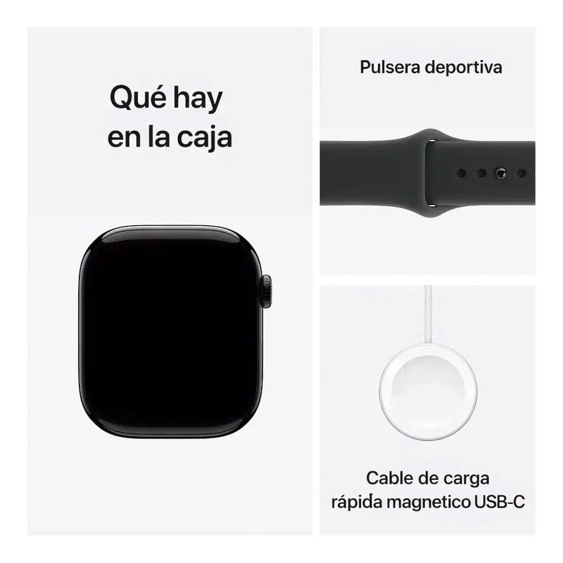 Smartwatch Apple Watch Serie 11 46mm M/l Negro ... image number null