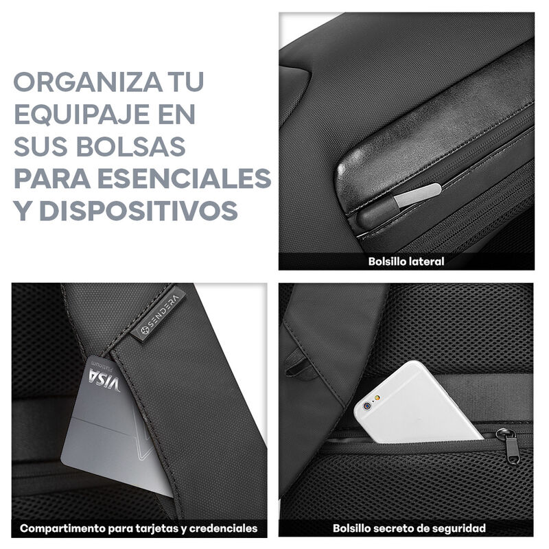 Mochila para Laptop 17.5&rdquo; Antirrobo para Viaje ... image number null