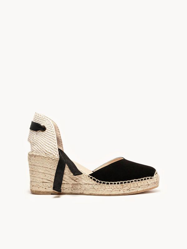 Alpargata Romero Cu&ntilde;a Media Ante Negra image number null