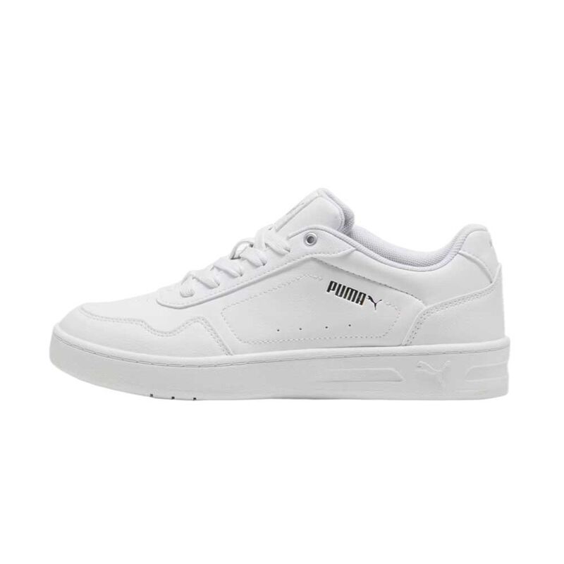 Tenis Puma para Mujer Court Classy Blanco-Plata image number null