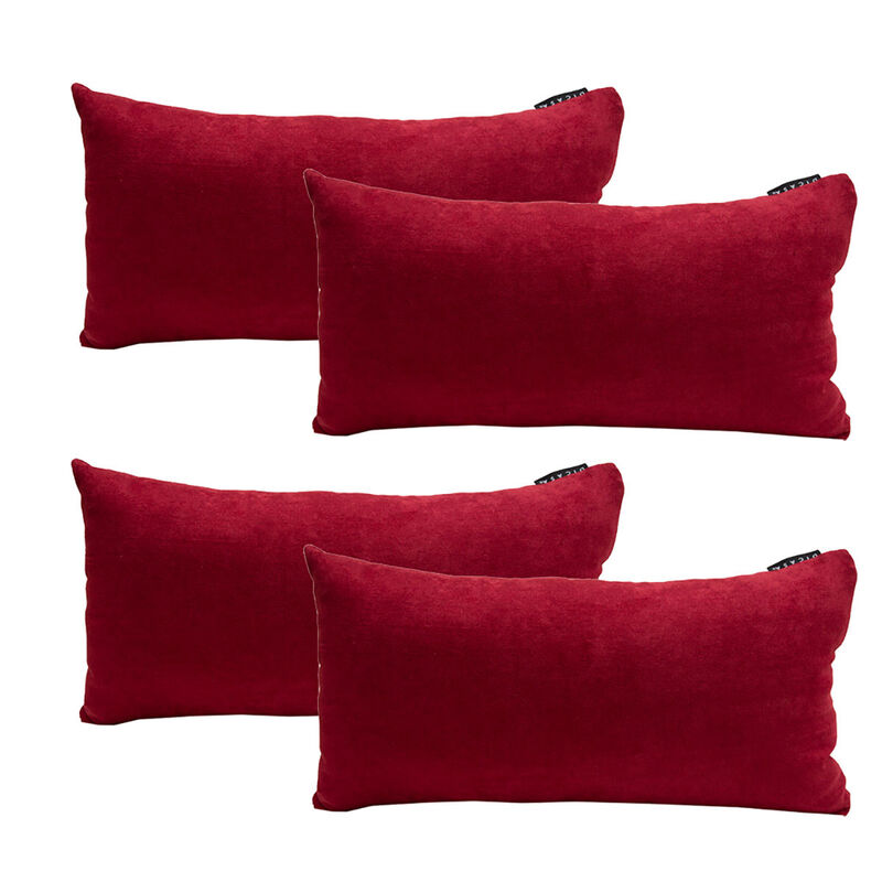 Set de 4 Cojines Dicasa DeltaOne Rojo image number null