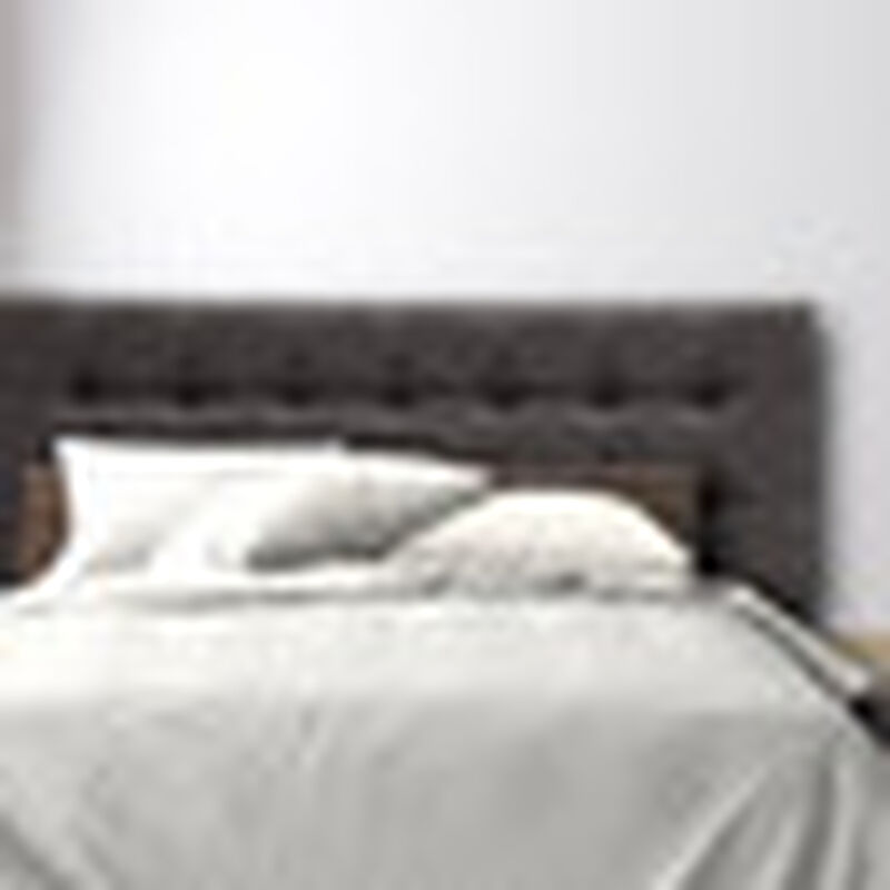 Cabecera Individual Dicasa Catania Gris Carb&oacute;n image number null