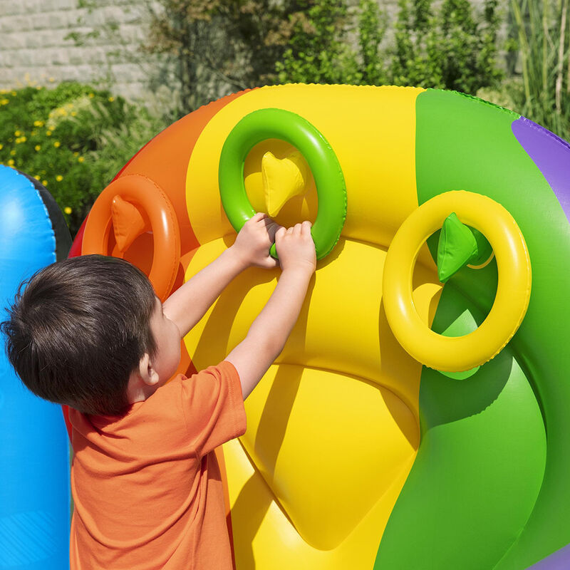 Brincolin Castillo Inflable Trampolin Aros Infa... image number null