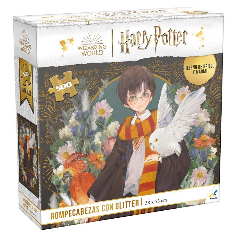 Rompecabezas Harry Potter Glitter 500 Piezas image number null