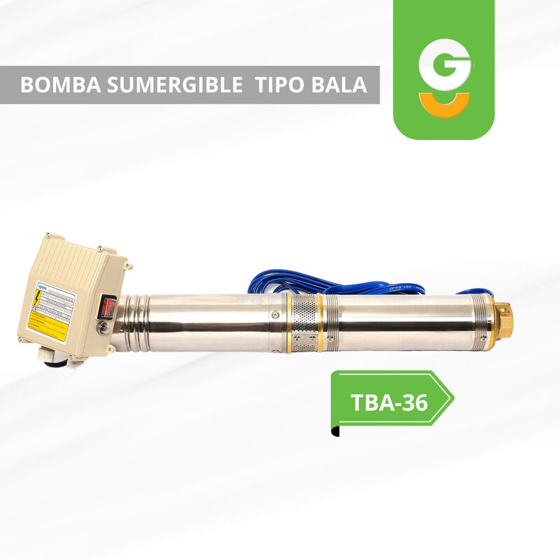Igoto Tba36 Bomba Sumergible Tipo Bala 1/2 Hp image number null