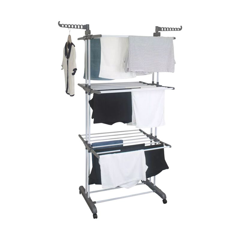 Rack Tendedero Plegable 3 Niveles De Acero Smar... image number null