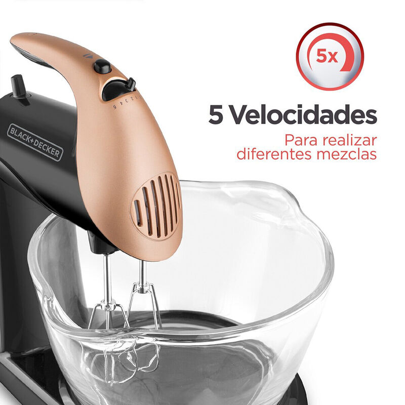 Batidora de Pedestal B+D 5 Vel Doble Tazón 3.5 ... image number null