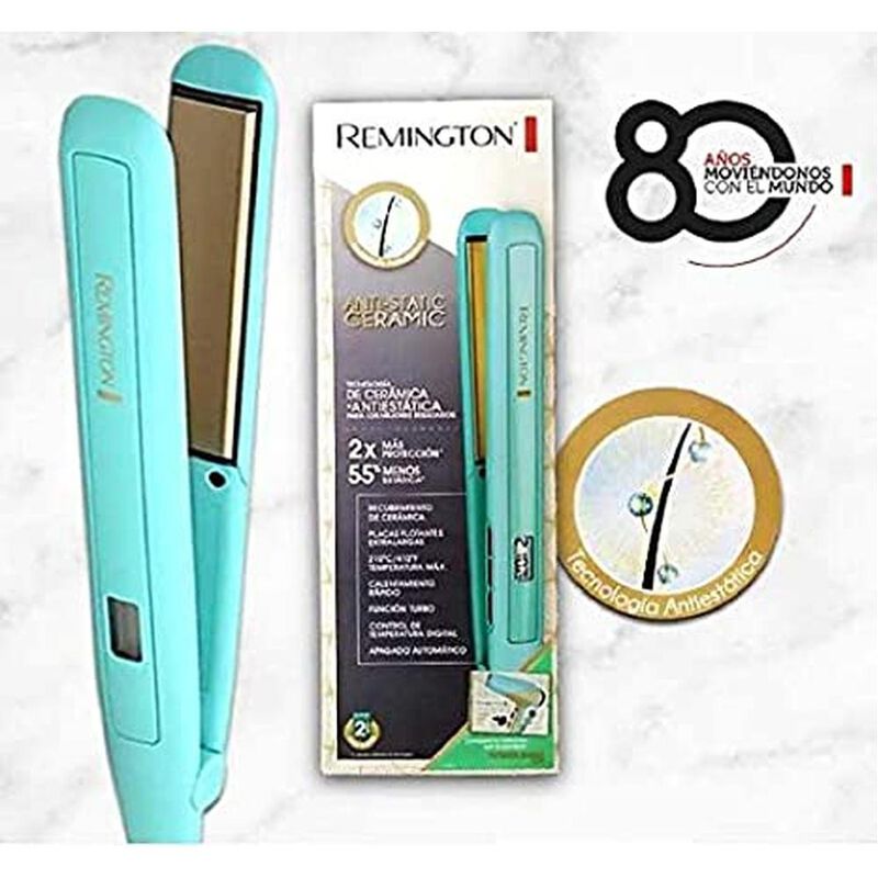Plancha Alisadora Remington Con Cer&aacute;mica Y Anti... image number null