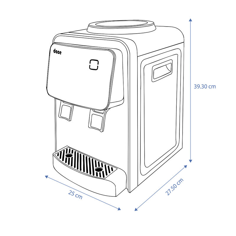 DISPENSADOR AGUA DACE EAM06 2 LLAVES TERMOELECT... image number null