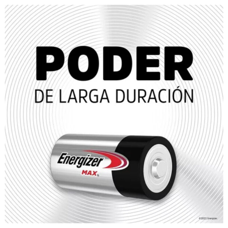 Pila Tamaño D Cilíndrica Energizer MAX Alcalina... image number null