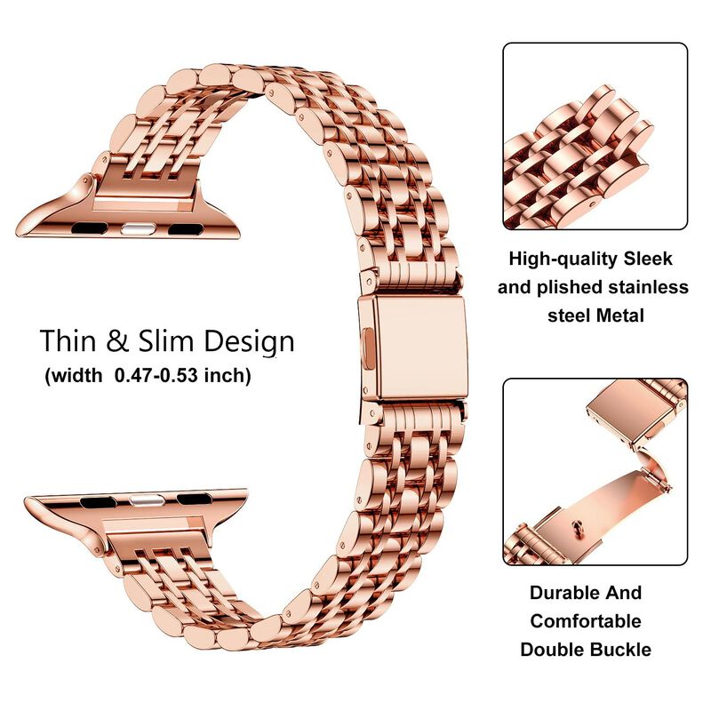 Correa Para Apple Watch Miohhr, Delgada, Metal,... image number null