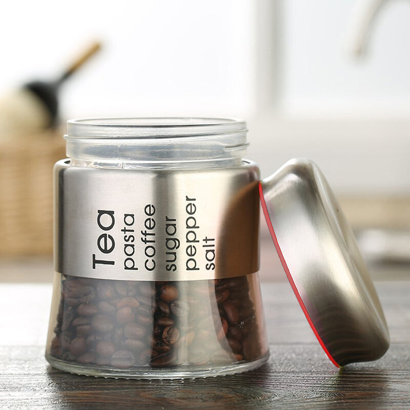 Juego de Especieros de Vidrio con Base Contempo image number null