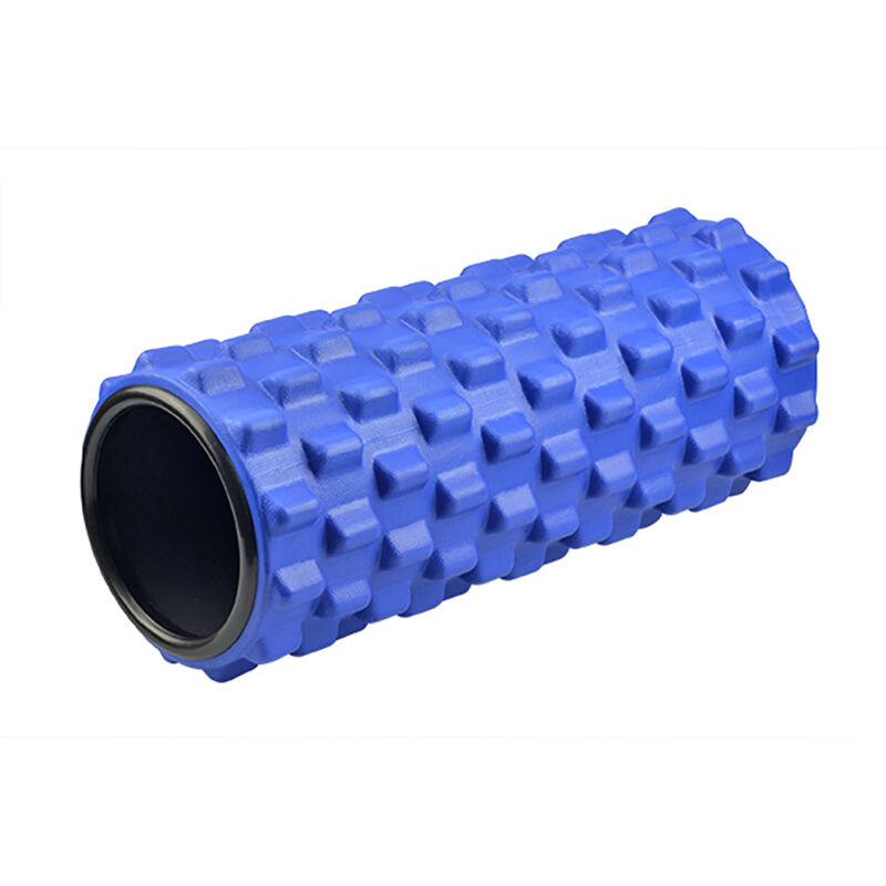 Rodillo Yoga Eva 33x14cm Azul Masaje Fitness De... image number null