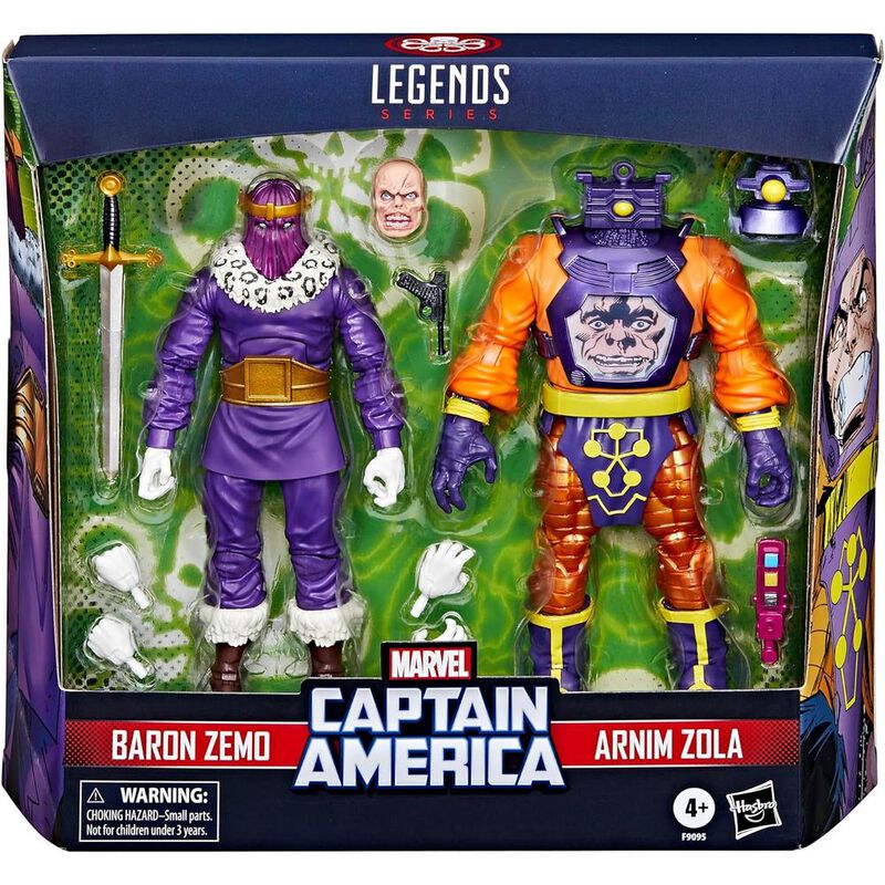 Marvel Legends Series Baron Zemo & Arnim Zola, ... image number null