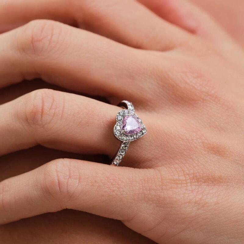 Anillo de Compromiso LuckyLy Amira Acabado Bril... image number null