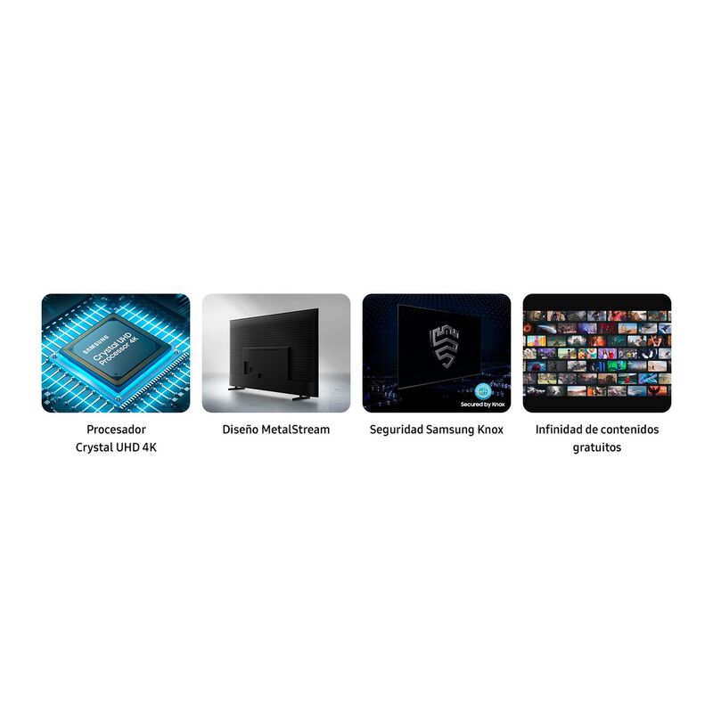 Pantalla 50 Samsung Crystal U8200F 4K Smart TV ... image number null