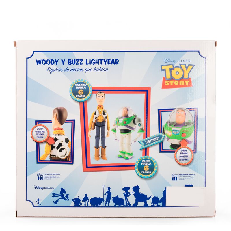 Woody Y Buzz Lightyear Amigos Parlantes Toy Sto... image number null