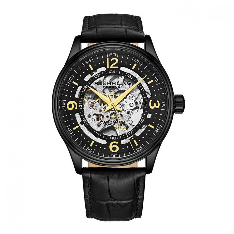 Reloj Stuhrling para hombre automáticoskeleton ... image number null