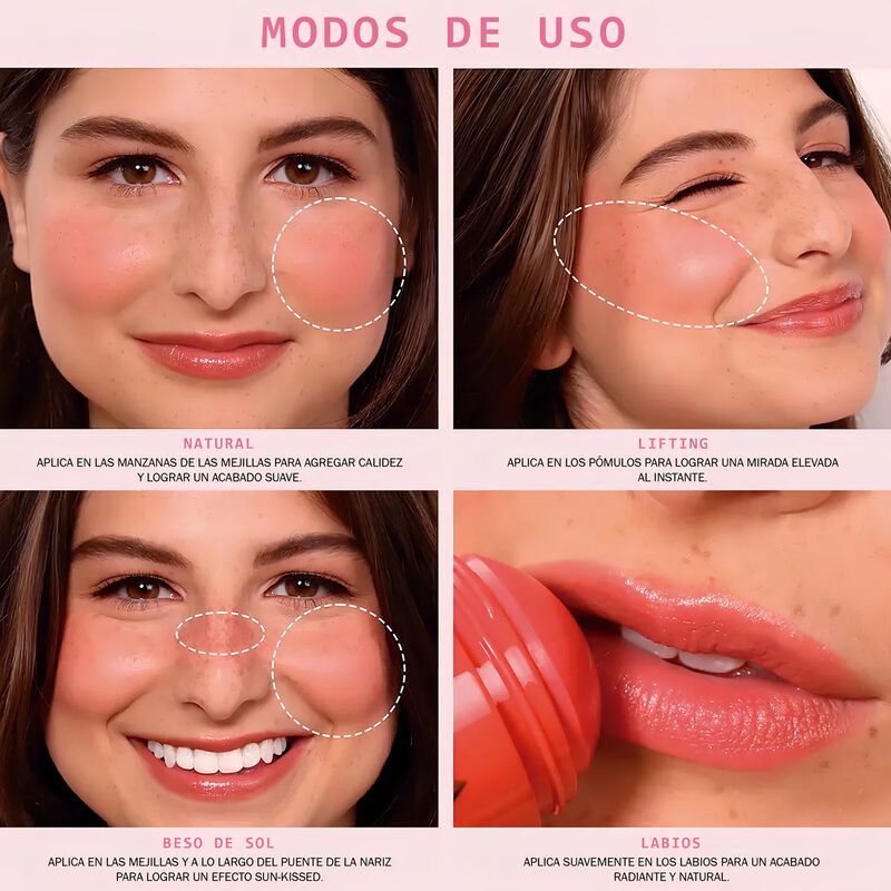 Moira Soft Blush Balm Tono 011 Love Bitten image number null