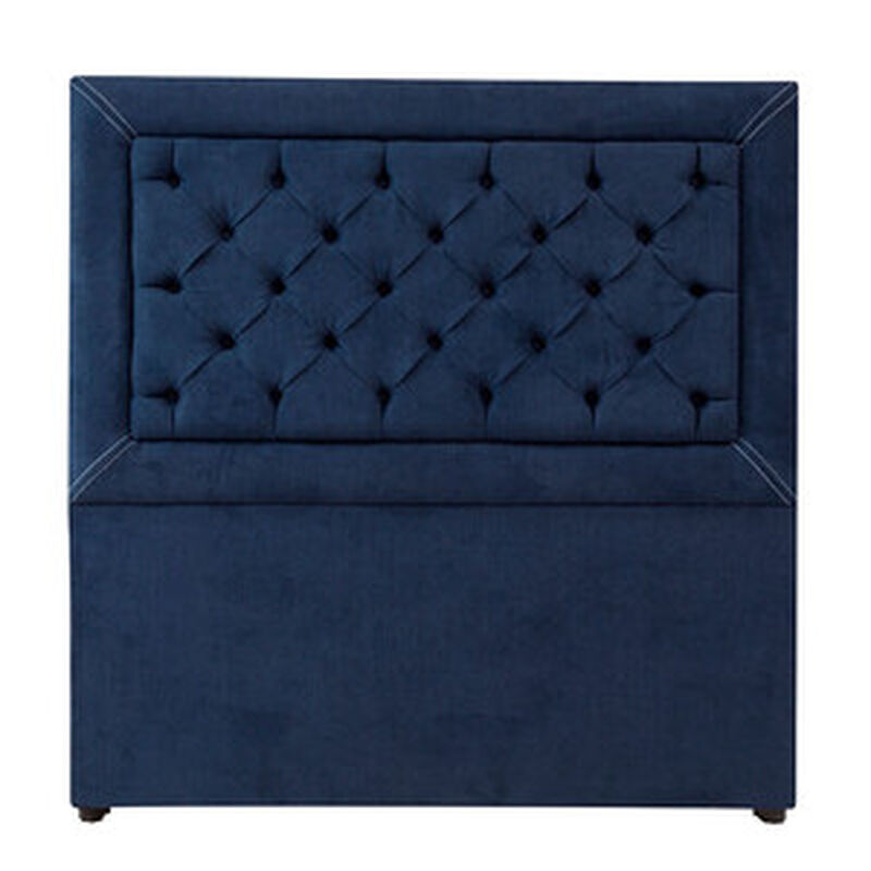 Cabecera Matrimonial Dicasa Mary Azul Marino image number null