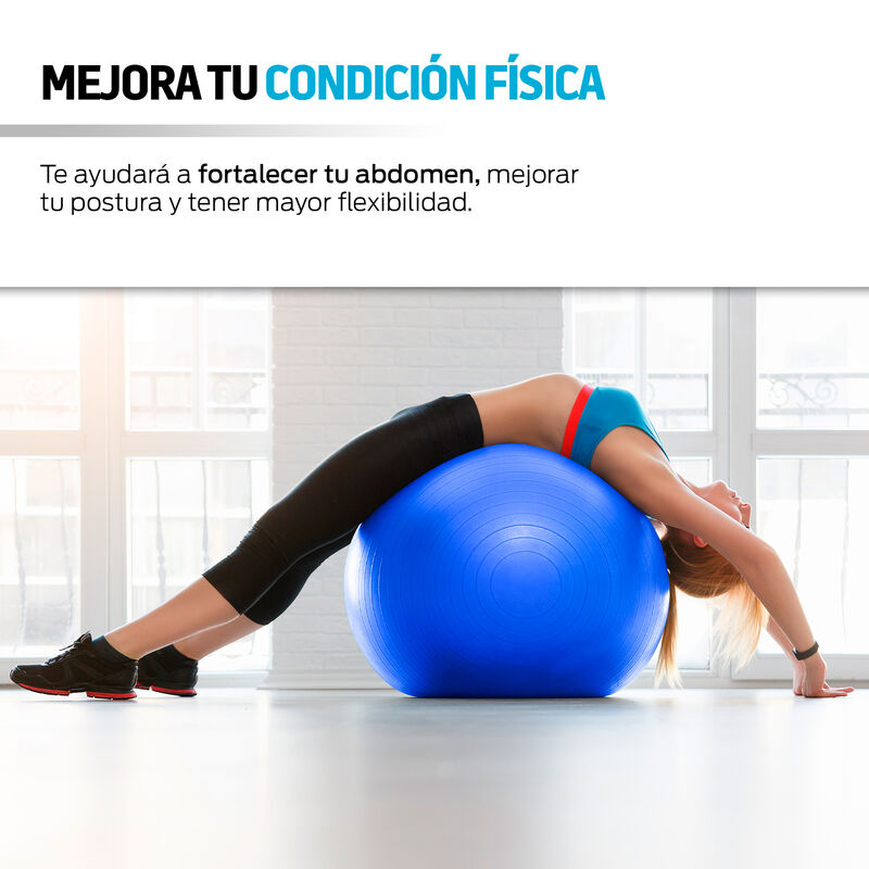 Pelota de Yoga Azul Redlemon image number null