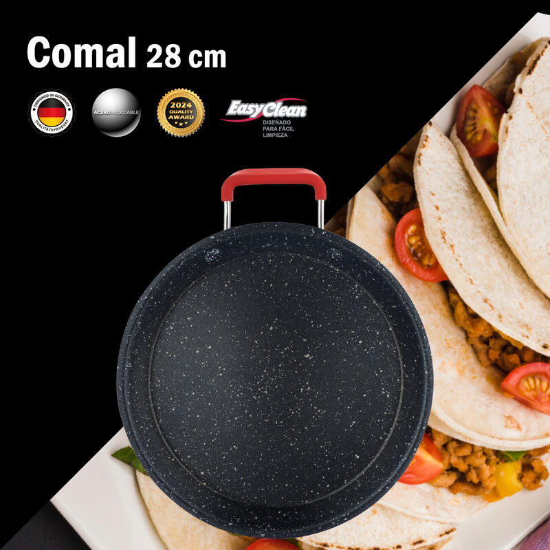 Bogner Comal 28cm Acero Inox Antiadherente Asa ... image number null