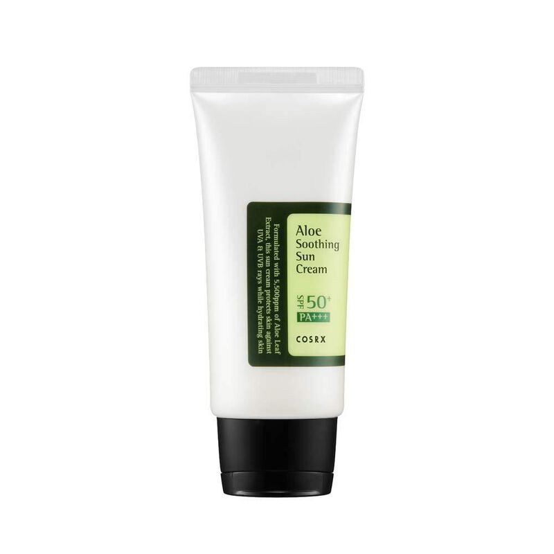 COSRX Aloe Soothing Sun Cream SPF50. Crema sola... image number null